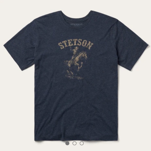 BRAND NEW Stetson Graphic Tee in Large - Picture 1 of 6